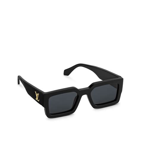 Louis Vuitton LV Clash Square Sunglasses Black/Gold 